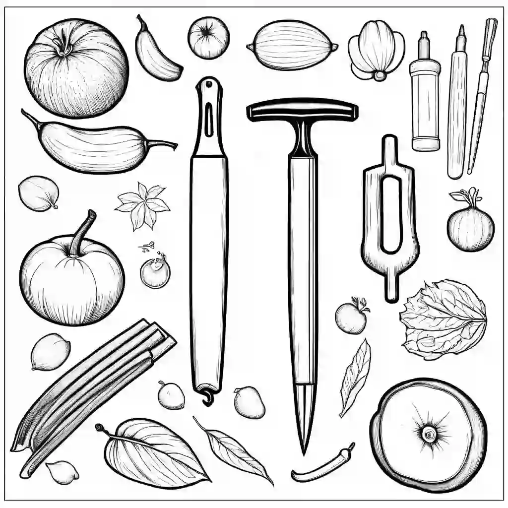 Peeler coloring pages
